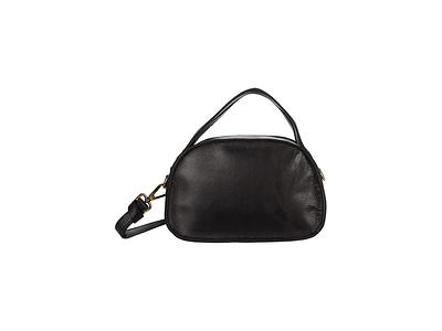 Madewell The Sydney Hobo Bag in True Black - Size One S