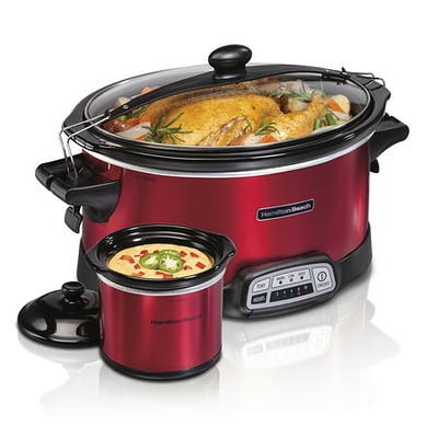 Mainstays 2 QT Slow Cooker, Matte Black Finish, Removeable