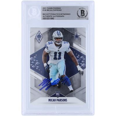 Autographed Dallas Cowboys CeeDee Lamb 2020 Panini Chronicles Score #451  Beckett Fanatics Witnessed Authenticated Rookie Card