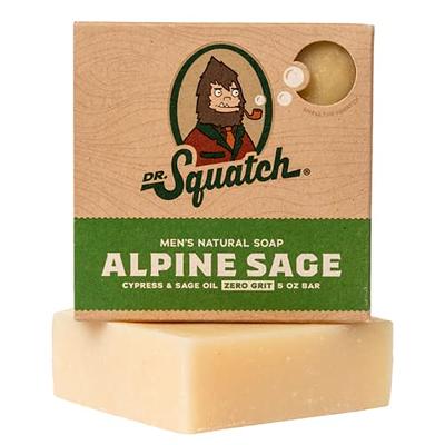 Dr. Squatch Men's All Natural Bar Soap - Fresh Falls - Clean Breeze Scent -  5oz : Target