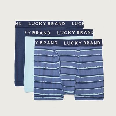 Lucky Brand 3 Pack Stretch Boxer Briefs - Men's Accessories