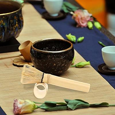 TEANAGOO Japanese Tea Set Matcha Whisk Set Matcha Bowl Bamboo Matcha Whisk (Chasen) Scoop (Chashaku) Matcha Whisk Holder Tea Making Kit O6 Matcha