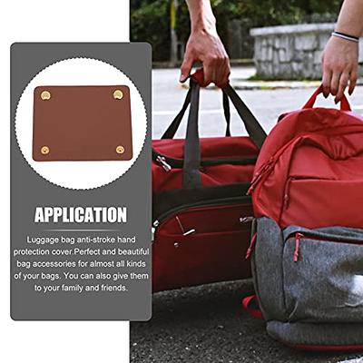 Personalized leather luggage handle wrap, luggage cover, grip bag, - Shop  Leather Studio 39 Luggage & Luggage Covers - Pinkoi