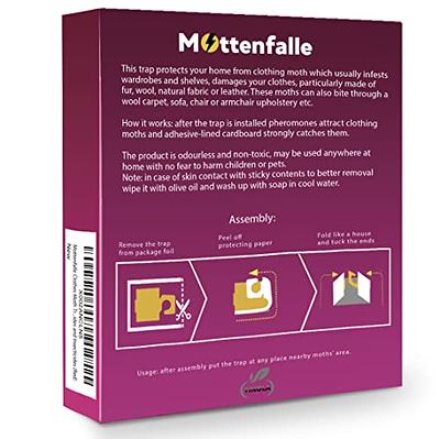 Mottenfalle Clothes Moth Traps 6-Pack - Prime Safe Non-Toxic Eco