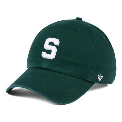 47 Women's Michigan State Spartans Camel Rosette Clean Up Adjustable Hat, Brown