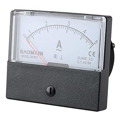 Ac 0-300v Analog Panel Meter Voltmeter Dh-670 Voltage Gauge Panel Volt  Meter