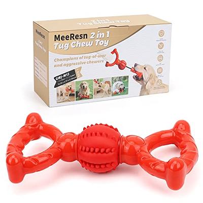 Dog Chew Toys for Aggressive Chewers, 3 Packs Natural Rubber Dog Toys for  Large Dogs, Dog Balls Treat Dispensing Dog Puzzle Toys, Large Interactive