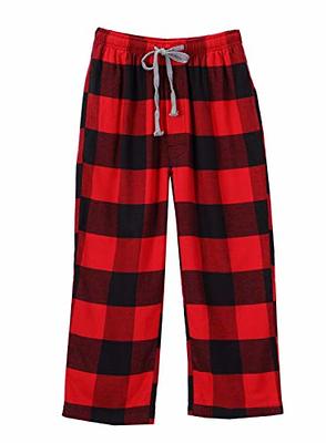 Daresay Women's Flannel Soft Stretchy Plaid Long Sleep Pajama