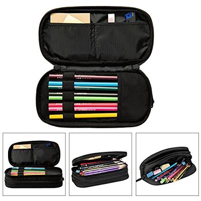 HVOMO Pencil Case Large Capacity Pencil Pouch Handheld Pen Bag Cosmetic