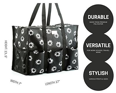 Pursetti Small Utility Tote Bag for Women with 4 Exterior Pockets - Perfect  as Lunch Tote, Reusable …See more Pursetti Small Utility Tote Bag for