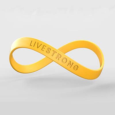 Not Forgotten Official Livestrong Yellow Cancer Support Wristband Bracelet  Rubber Various Sizes, Large/Extra Large (L/XL), Silicone : Amazon.ca:  Clothing, Shoes & Accessories