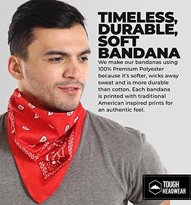 Cotton Headwear Kerchief Bandanas, Cotton Neckerchief, Bandana Headband