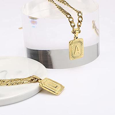 Destiny Jewels Gold Plated Rhinestone Decor Pisces Horoscope Astrology  Zodiac Letter Card Necklace For Women &