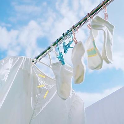 12pcs Socks Hangers Clips Drying Plastic Clips Household Small