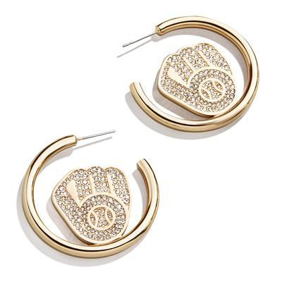 Chicago Bears WinCraft Women's Round Post Earrings