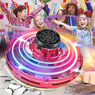 Flynova LED Flying Spinner Hand Release Stress Drone Toy Gift for  Boys/Girls 