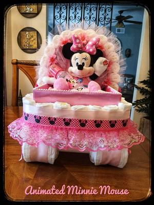 Stroller Diaper Cake - Project Idea - Scrapbook.com