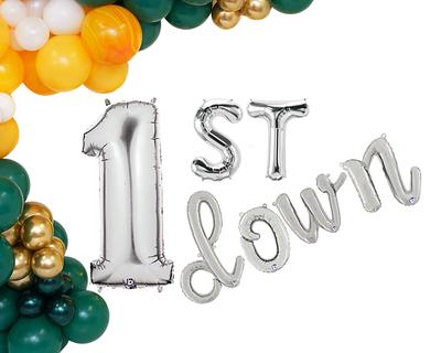 Custom First Year Down Banner, Football 1st Birthday Decorations, Rookie  Party, Background, Personalized Banner - Yahoo Shopping