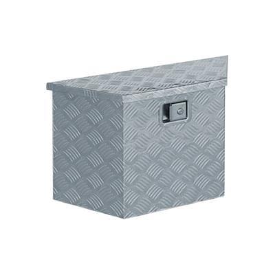 vidaXL Tool Box Outdoor Storage Box with Locking System Tool Chest Aluminum