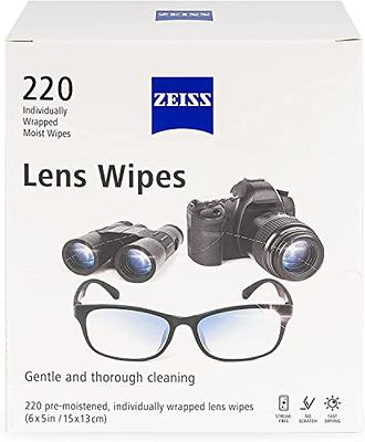 ZEISS Pre-Moistened Lens Cleaning Wipes 200 Count 200 Count (Pack of 1)