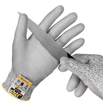 EvridWear Cut Resistant Gloves, Food Grade, Level 5 Protection, HPPE  (Medium, Gray)