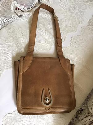 1960s Vintage Coach Classic Shoulder Bag Small Edition