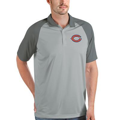 Men's Chicago Cubs Nike White Game Stripe Raglan Sleeve Polo