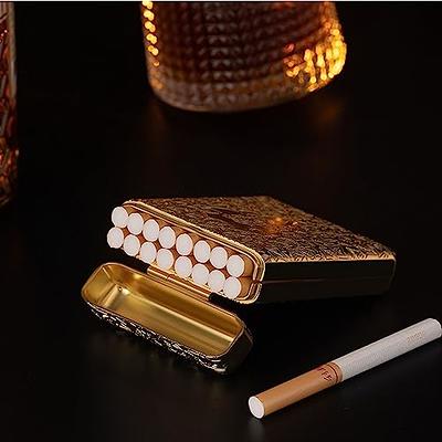  Metal Cigarette Case, Vintage Cigarette Holder for