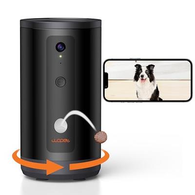 Petcube Bites 2 Lite Interactive WiFi Pet Monitoring Camera with Phone App and Treat Dispenser