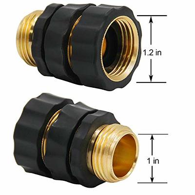 Triumpeek 3/4 Garden Hose Connector, 9 Pieces Garden Hose Quick Connect  Fittings, Male and Female Quick Release Garden Hose Connector - Yahoo  Shopping