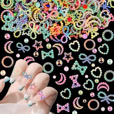 Resin Bow Nail Decoration Charms