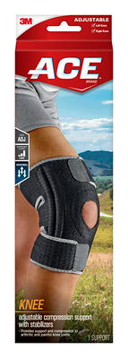 ACE Brand Knee Brace W/ Side Stabilizers, Easy-to-Use, Breathable - Yahoo  Shopping