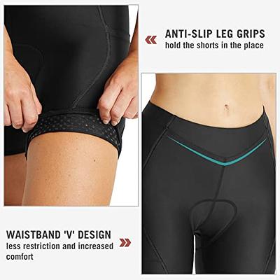 BALEAF Women's Cycling Shorts 4D Padded Bike Underwear Lightweight