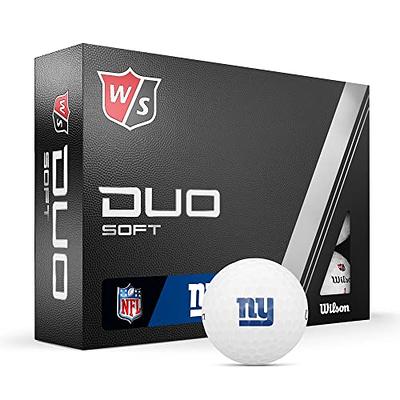 Wilson Staff Duo Optix Orange NFL Golf Balls Denver Broncos 12 Count Box  NEW