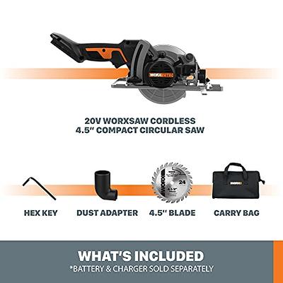 Worx WX523L.9 20V 3-3/8 Compact Circular Saw Tool Only