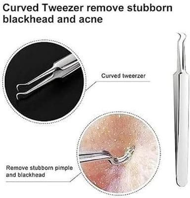 Teppeic Tweezers, Teppeic Tweezers Blackheads, Teppeic Facial Blackhead  Remover Tweezers, Teppeic Tweezers For Blackheads, Teppeic Tweezers For Blackheads  Acne With Storage Case (set) - Yahoo Shopping