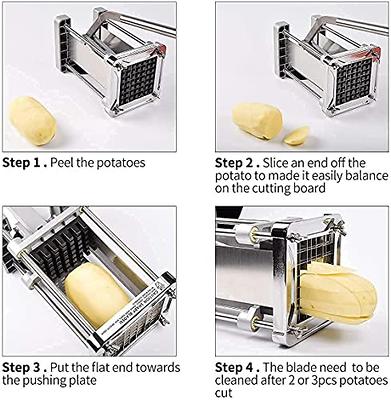 French Fry Cutter, Sopito Professional Potato Cutter Stainless Steel