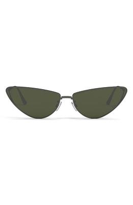 Tory Burch Kira Cat-eye Sunglasses in Green