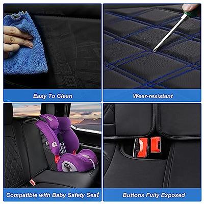 Huidasource Silverado Seat Covers, Waterproof Leather Car Seat Cover,  Custom Seat Cushion Protector Fit for 2003-2013 and 2019-2022 Chevy  Silverado Sierra 1500 2500HD 3500HD(Full Set/Black&Blue) - Yahoo Shopping