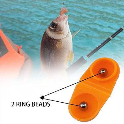 Lovelysp Fishing Double Rattle Portable Plastic Lure Fishing Bell Beads  Fishing Tool Fish bite Alarm(Orange)-24piece - Yahoo Shopping