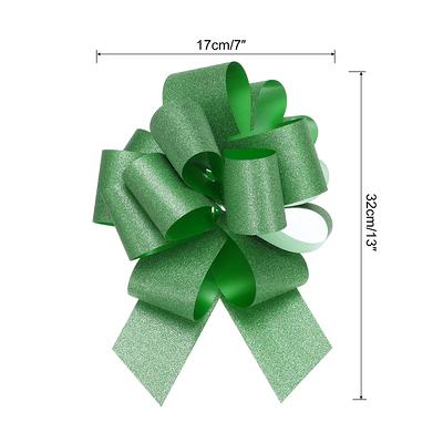 20pcs 7 Inch Large Pull Bow Gift Wrapping Bows Ribbon Organza
