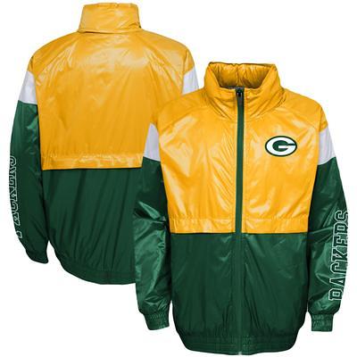 WEAR by Erin Andrews Packers Full-Zip Lightweight Windbreaker