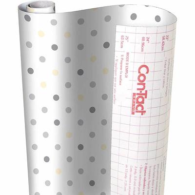 Con-Tact Grip Prints 18 in. x 4 ft. Seaside Non-Adhesive Vinyl Top Drawer and Shelf Liner (6-Rolls)