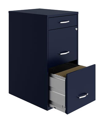 Space Solutions 3 Drawer Letter Width Vertical File Cabinet with