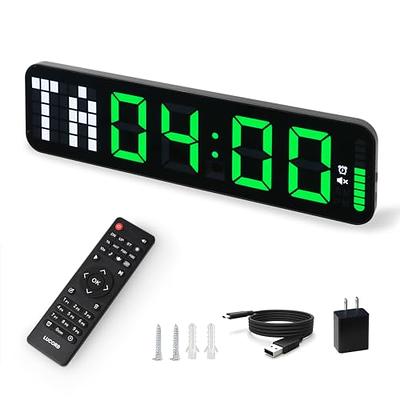 Versatile Gym Timer With Remote Control - Led Wall Digital