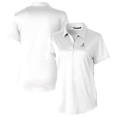 Men's Cutter & Buck White Chicago Cubs Forge Eco Stretch Recycled Polo