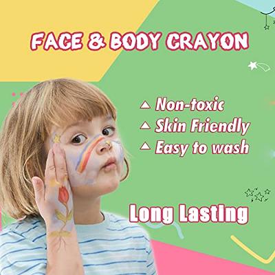 Easy Face Paint Crayons - Non-Toxic Face Painting