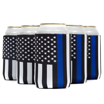 4pack] Slim Can Coozie, Cooler Bags ,Flag White Claw Can Cooler