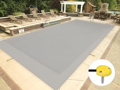 Coarbor 14'x24' Winter Pool Safety Cover for Inground Swimming