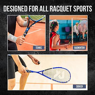 ALIEN PROS Tennis Racket Grip Tape (6 Grips) – Precut and Dry Feel Tennis  Grip – Designer Tennis Overgrip Grip Tape Tennis Racket – Wrap Your Racquet